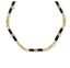 Gold Black Agate