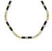 Gold Black Agate