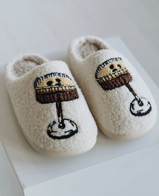 Martini Party Slippers