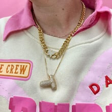 Gold Crystal Bubble Initials