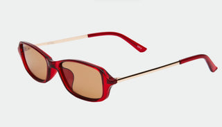 Caysee Sunglasses - Cherry / Brown