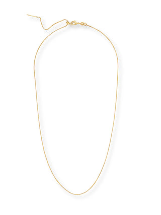 Charm Slide Necklace Box Chain