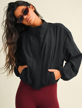 Blackout Bomber Jacket
