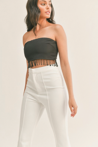 Beaded Fringe Top