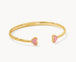 Gold Light Pink Drusy