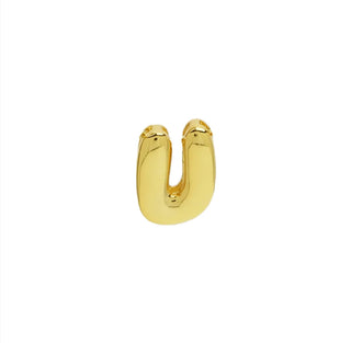 Large Smooth Initial Custom Word Letter Charms
