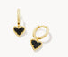Gold Black Drusy