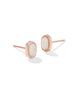 Rose Gold Iridescent Drusy