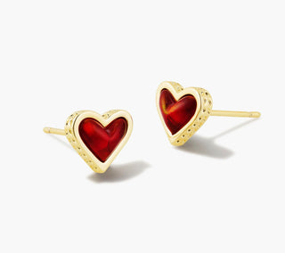 Ari Heart Stud Earrings