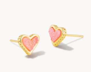 Ari Heart Stud Earrings