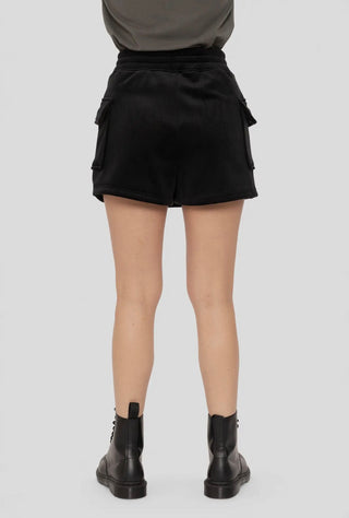 The Kimmie Brushed Corduroy Cropped Jacket & Cargo Skort Set