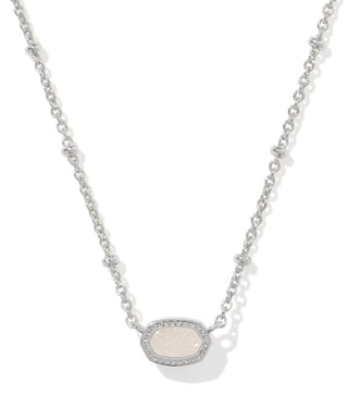 Mini Elisa Drusy Satellite Short Pendant Necklace