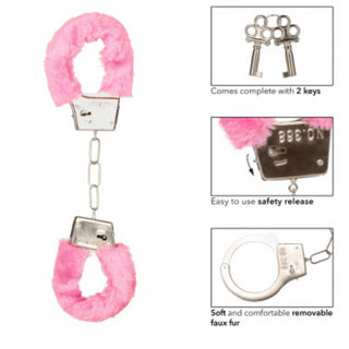 Playful Fuzzy Cuffs