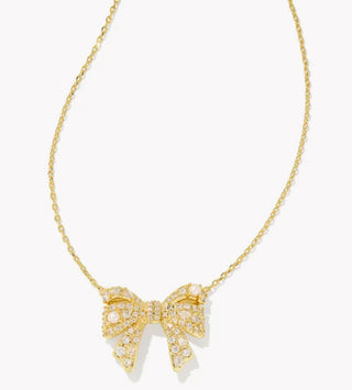 Krista Bow Pendant Necklace