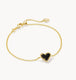 Gold Black Drusy