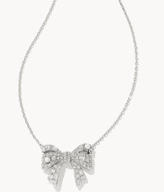 Krista Bow Pendant Necklace