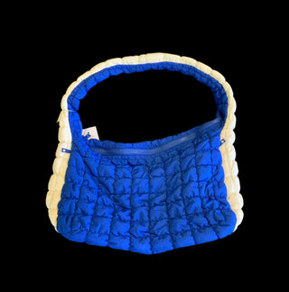 Quilted Puffer Carryall Shoulder Tote Bag