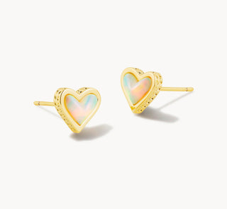 Ari Heart Stud Earrings