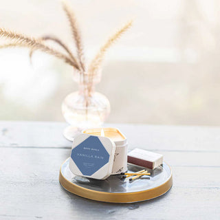 Rosy Rings - Petite Tin Candle - Vanilla Rain