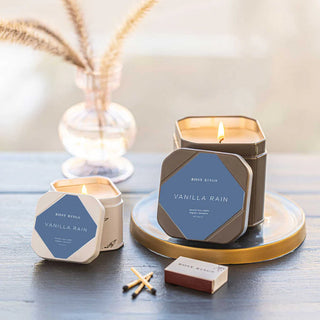 Rosy Rings - Petite Tin Candle - Vanilla Rain