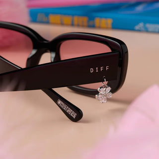 Cher - Black Pink Gradient Sunglasses