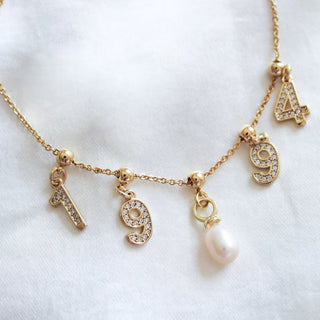Charm Slide Bracelet Dainty Chain - Gold