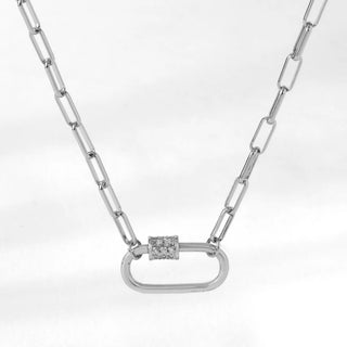 Origami Owl - Paperclip Carabiner Necklace