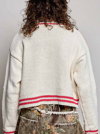 Cherry Crew-Neck Sweater