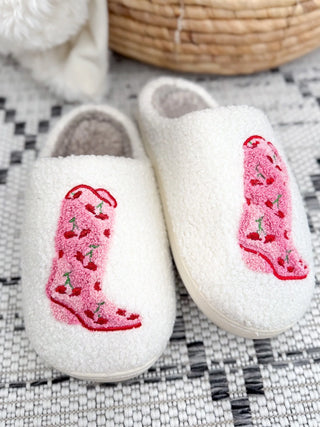 Cherry Cowgirl Slipper