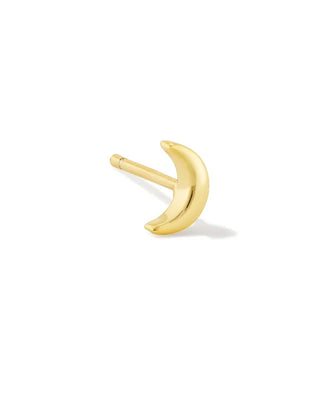 Moon Single Stud Earring
