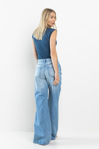 High Rise Extreme Flare Jeans