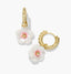 Gold Iridescent Pink White Mix