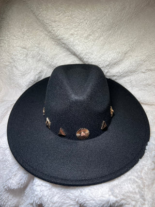 Sun Moon Star Fedora Hat