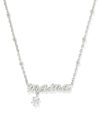 Mama Crystal Pendant Necklace