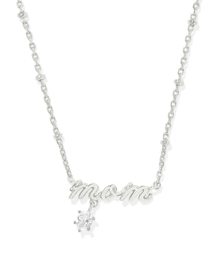 Mom Crystal Pendant Necklace