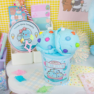Kawaii Slime Company - Bubblegum Scented Ice Cream Pint Slime