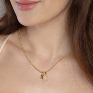 The Sis Kiss - Skinny Rope Chain Necklace