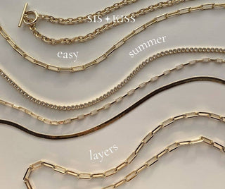 The Sis Kiss - Gallery Charm Necklace
