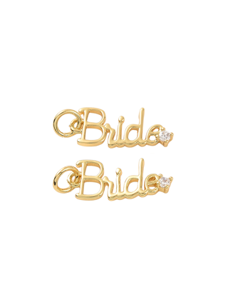 The Charm Bar Company - Gold Bride Charm