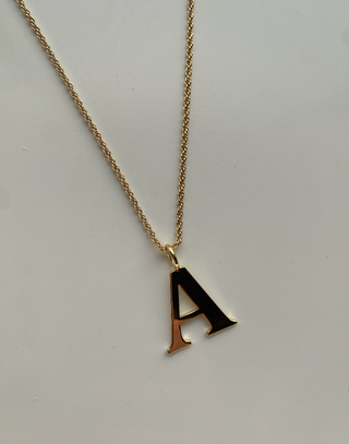 The Sis Kiss - All-American Initial Charm: Silver
