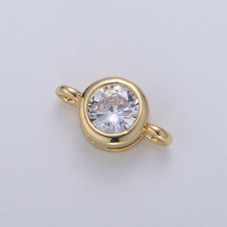 Mini Bezel Charm Connector