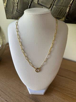 Moon Ryder - Paperclip Charm Necklace