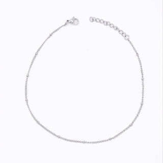 The Sis Kiss - Resort - Baby Ball Anklet - SS & WR: Gold