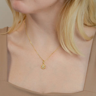 The Sis Kiss - Snowflake Charm