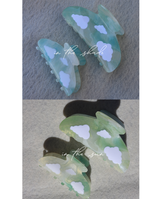 KAXI - COLOR CHANGING CLAWS: COTTON CANDY RECTANGLE / SMALL