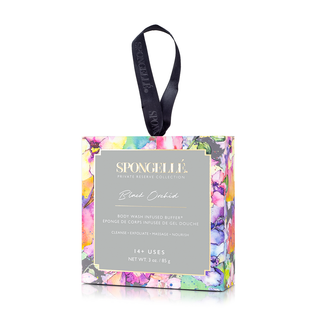 Spongellé |Black Orchid Boxed Flower