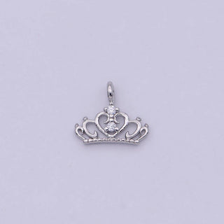 Gold Mini Princess Tiara Charm