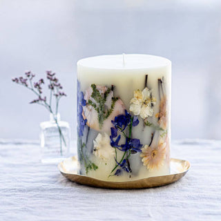 Rosy Rings - Accent Botanical Candle -  Vanilla Rain