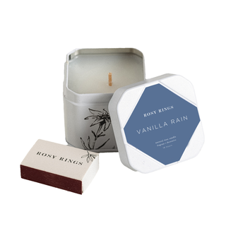 Rosy Rings - Petite Tin Candle - Vanilla Rain