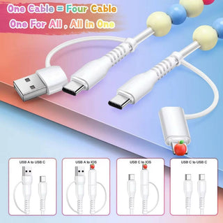 Oreo 4-in-1 Bead Charging Cable